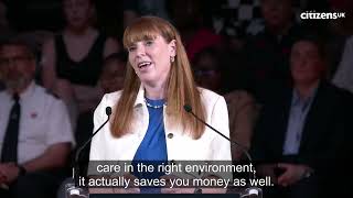 Angela Rayner responds to Citizens UK leaders on issues that matter to communities [upl. by Mitchiner]