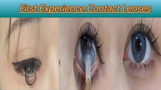 How To Take Out Contact Lenses Easily Unboxinghow to part contact lenses Beginners Tutorial [upl. by Klatt114]