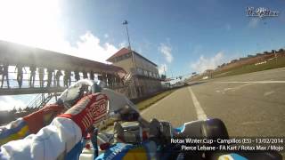 Onboard Pierce Lehane in Campillos at the Rotax Winter Cup [upl. by Pascia]