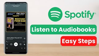 How to Listen to Audiobooks on Spotify [upl. by Hittel]