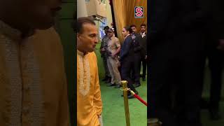 Family Ties Anil Ambani Joins Anant Ambani and Radhika Merchant at Haldi Ceremony shorts  N18S [upl. by Seavey]