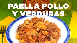 PAELLA DE POLLO Y VERDURAS  Gallina Blanca [upl. by Jeffie799]