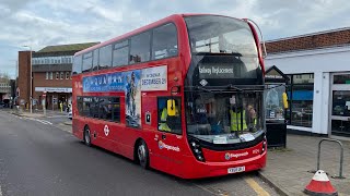 Stagecoach London  Rail Replacement  ADL Enviro 400 MMC  YX68UKJ  11024 [upl. by Sy]