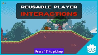 Creating A Reusable Player Interaction Component In Godot Game Dev Tutorial [upl. by Aneeres]