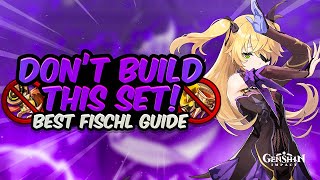 BEST FISCHL BUILD Updated Support SubDPS Guide  All Artifacts Weapons amp Teams  Genshin Impact [upl. by Crim748]