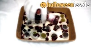 Halloween Rezept  Gruselige blutunterlaufene Augen [upl. by Arikahs]