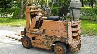 CLARK FORKLIFT 1963 C40 RESTORATION [upl. by Laundes775]