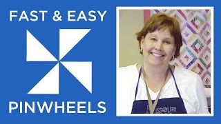 Learn to Make Fast and Easy Pinwheels with Jenny Doan of Missouri Star Instructional Video [upl. by Harac]