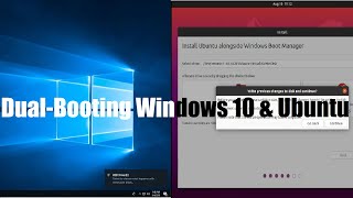 How to DualBoot Windows 10 amp Ubuntu 2004 Tutorial [upl. by Gnak757]