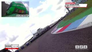 ONBOARD Shakeys fastest ever lap of Thruxton [upl. by Etac]