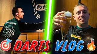 AUSWÄRTSSPIEL im BERLINCHEN 🎯 Darts Spieltagsvlog 😱 120er FINISH 🔥 [upl. by Dame221]