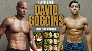 I Tried David Goggins 100 Pound Weight Loss Diet [upl. by Jacobah]