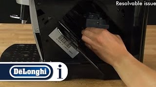 How to Reset a Stuck Infuser in Your DeLonghi ECAM22110 Coffee Machine [upl. by Jarlathus]