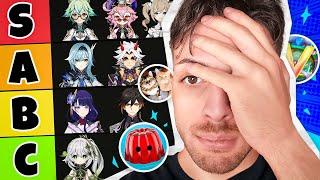 I Reviewed The Most Popular Genshin Tier Lists On Youtube And [upl. by Ellata495]