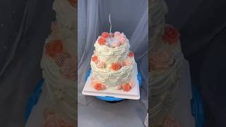 Cake Decorating 🎂 cake cakerecipe cakedesign Shorts youtubeshorts subscribevirallikeyoutube [upl. by Braun]