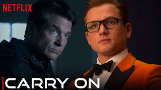 Carry On  Netflix Jason Bateman to Join Taron Egerton Thriller Series [upl. by Yrrot646]