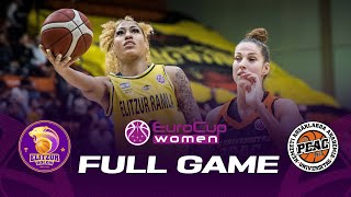 Elitzur Landco Ramla v NKA Universitas PEAC  Full Basketball Game  EuroCup Women 202223 [upl. by Ees]