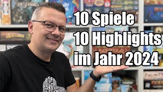 10 Brettspiele  Spiele Highlights 2024  SPIEL24  Monatsrückschau [upl. by Jessa]