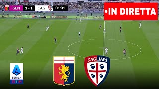 🔴LIVE  Genoa vs Cagliari 🏆Serie A 2024 ⚽ Partita LIVEquot [upl. by Omrellug]