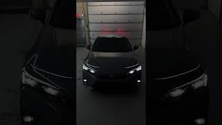 CUSTOM HOOD LIGHTING 🔥🔥 cars viral bmw ambientlighting ferrari carslover audi [upl. by Aurea]