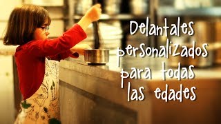 Delantales Personalizados [upl. by Ecertal]