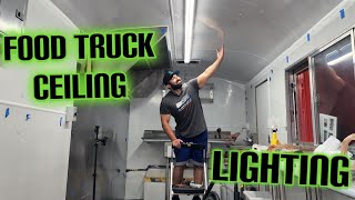 Installing a Food Truck Ceiling [upl. by Colly]