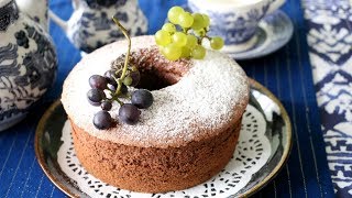 Cotton Soft Chocolate Sponge Cake 巧克力海绵蛋糕 [upl. by Kcirrek]