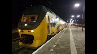 Cabinerit Utrecht CS  Rotterdam CS Nachtnet via Amsterdam in 4K VIRM [upl. by Millhon]