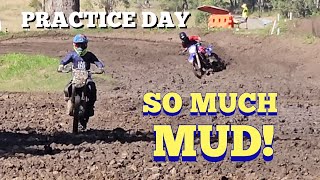 muddy start practice day Kilcoy MX 2024 first ride in 3 years motocross ride [upl. by Harli]