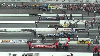 4 wide Top Fuel Drag Race Z Max Dragway Great veiw must see 30000 HP [upl. by Ahsrat]