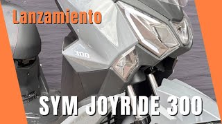 La Scooter que redefine la movilidad urbana  SYM Joyride 300 🔥 [upl. by Llerroj]