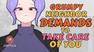 Your Grumpy Neighbor DEMANDS to Take Care of You ASMR Roleplay Enemies to More Wholesome [upl. by Drofdarb]