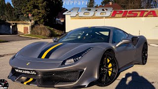 Ferrari 488 Pista Review  Pov Crazy Supercar [upl. by Sremlahc]