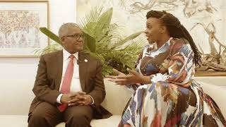 Interview with Mr Aliko Dangote Founder Chairman and CEO Dangote Group [upl. by Bruis]