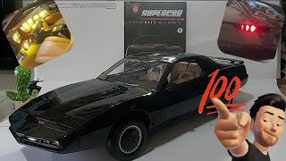 Modello KNIGHT RIDER SUPERCAR De Agostini da 60 cm  236 inch  con luci e suoni [upl. by Gore701]