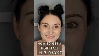 7Day Facial Lift Challenge Quick Tips for a Firmer Face [upl. by Codding]