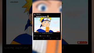 Naruto funny Moments 😂\😁narutoshippuden narutoanime goku shorts freefire BlackReaper [upl. by Ellocin128]