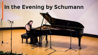 In the Evening by Robert Schumann live performance Des Abends Fantasiestucke Op 12 [upl. by Sucerdor841]