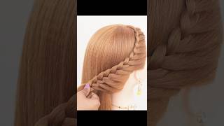 quick fishtail braided hairstyles shorts hairtutorial hairstyle hairstyles braids [upl. by Ibbob766]