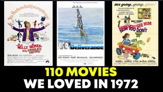 The Top 110 Groovy Films of 1972 The Ultimate 70s Movie Countdown You Cant Miss [upl. by Gaughan662]