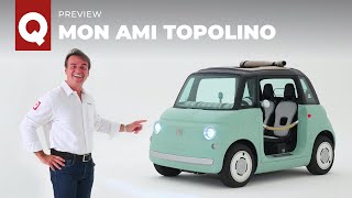 Fiat Topolino impossibile resisterle Ecco il quadriciclo leggero a misura di città 😍 [upl. by Clougher]