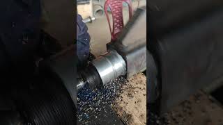 Drum Track Body Hanger Shaft Welding and Rebuilding Repair Work [upl. by Trilly660]