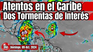 Atentos en el Caribe posible ciclón en direccion hacia las Islas tormenta envivo huracan [upl. by Ventura]