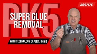 How to Remove Super Glue from Skin  PK5 with Loctites Product Expert John D [upl. by Miguel]