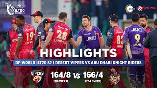 ILT20 S2  हिंदी  HIGHLIGHTS  Colin Munro और Sunil Narine  DV vs ADKR  T20  21st Jan [upl. by Woodie]