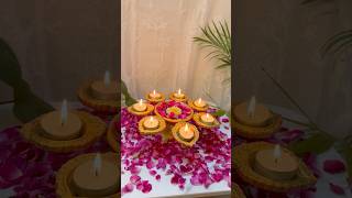 diya diwalidecor diwalispecial diwalidecoration festivedecor festival hometips homedecor [upl. by Rhodie]