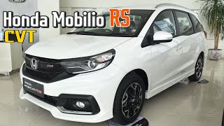 Honda Mobilio RS CVT Facelift 2019 Review  Indonesia [upl. by Laerol]