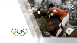 Equestrian  Pierre Jonquères dOriola  Highlights  Tokyo 1964 Olympics [upl. by Dyraj604]