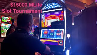 150000 M Life Slot Tournament Las Vegas [upl. by Larisa]