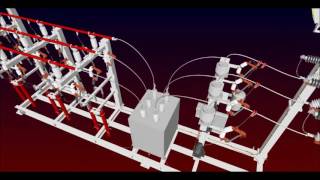 3D Modeling of Electrical Substations [upl. by Lednyk679]